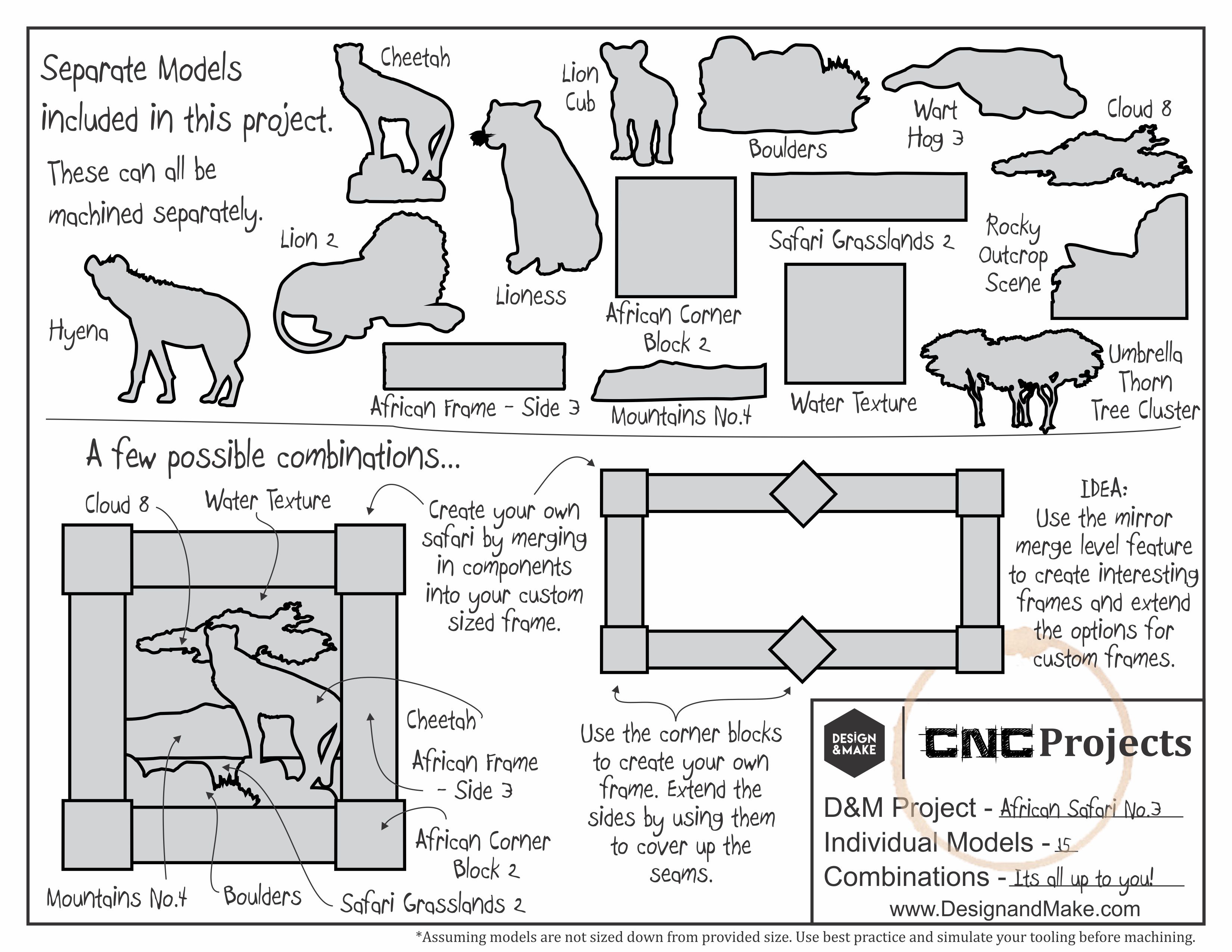 African Safari No.3 - Project Sheet